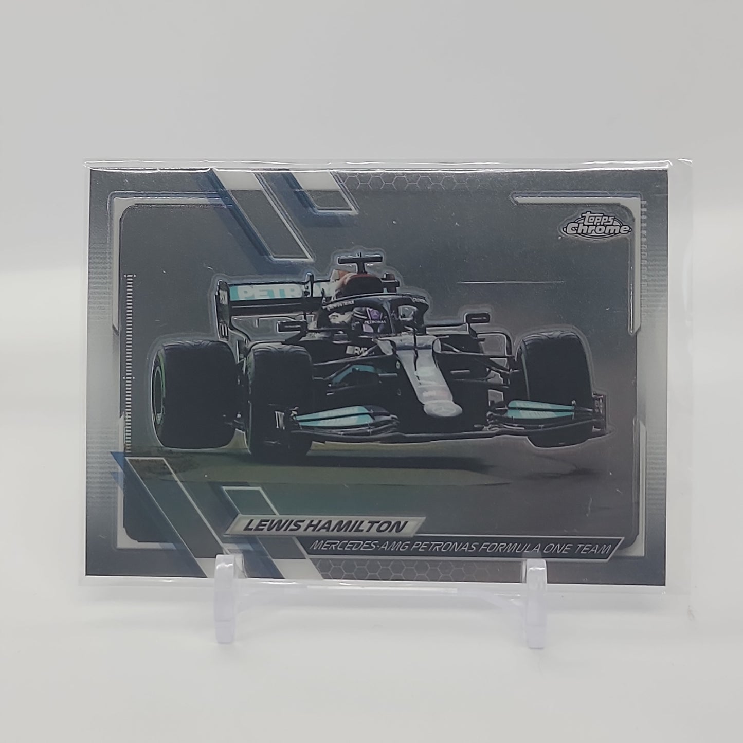 Lewis Hamilton Topps Chrome Formula 1 Base Card #96