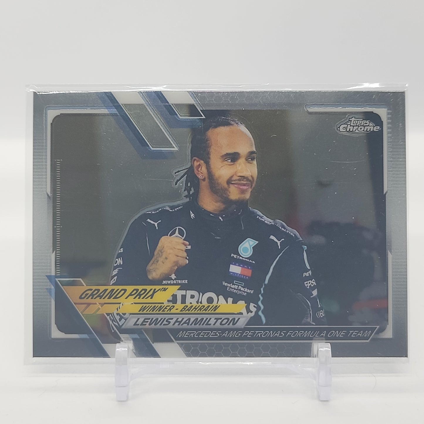 Lewis Hamilton Topps Chrome Formula 1 Base Card #152