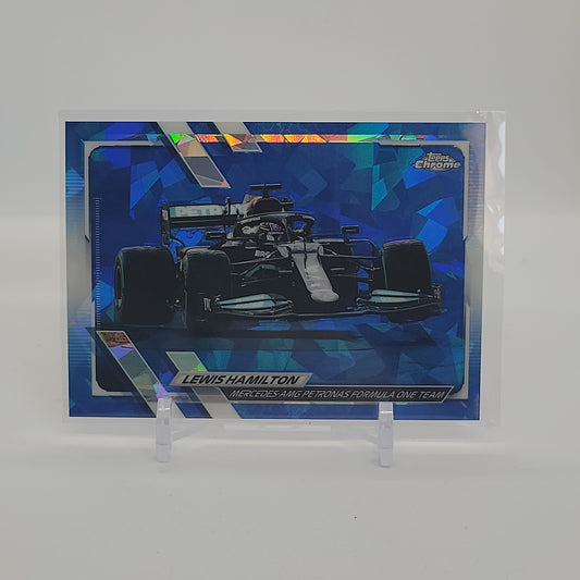 Lewis Hamilton Topps Chrome SAPPHIRE Formula 1 Base Card #96