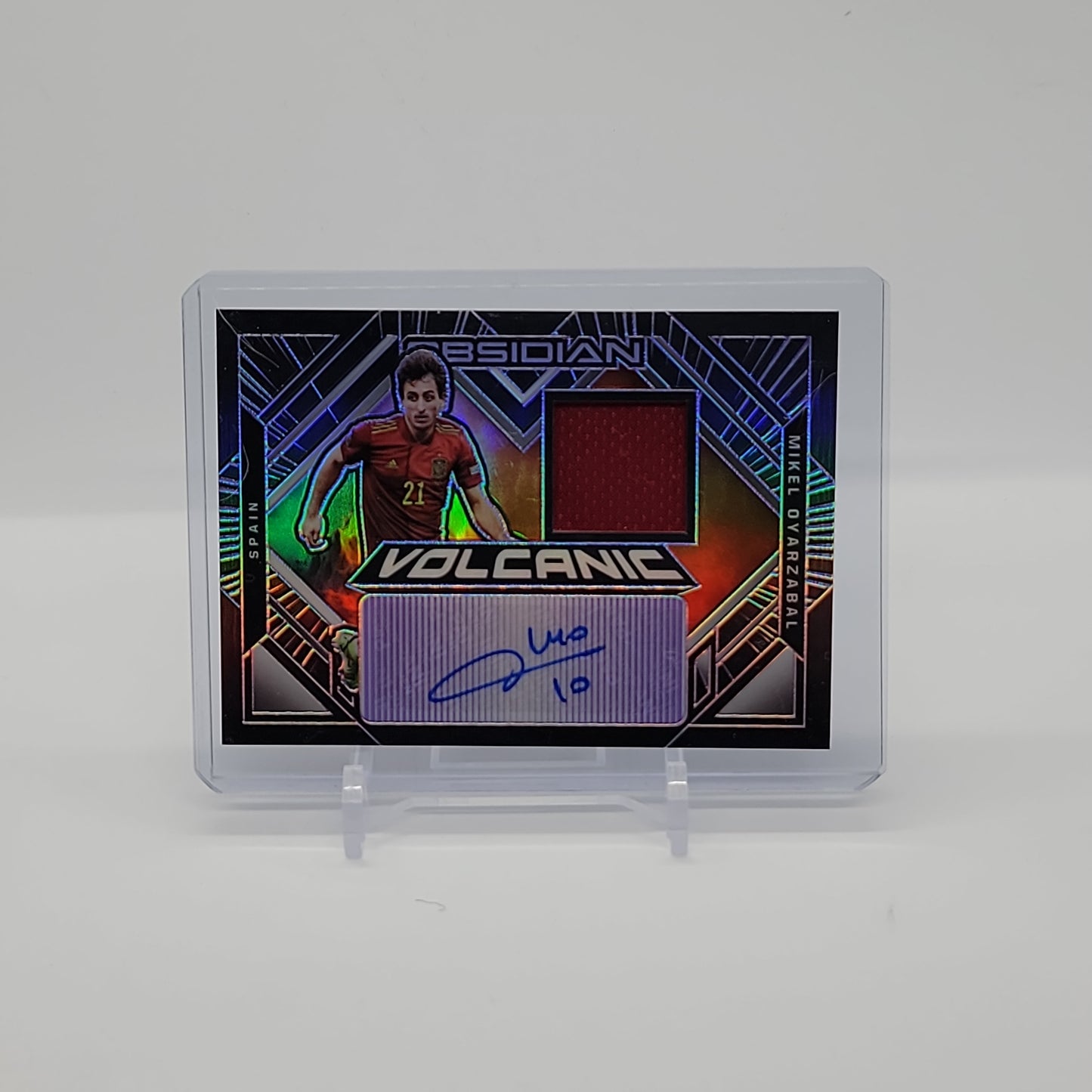 Mikel Oyarzabal Patch Auto Volcanic /75 Obsidian No. VM-MOY