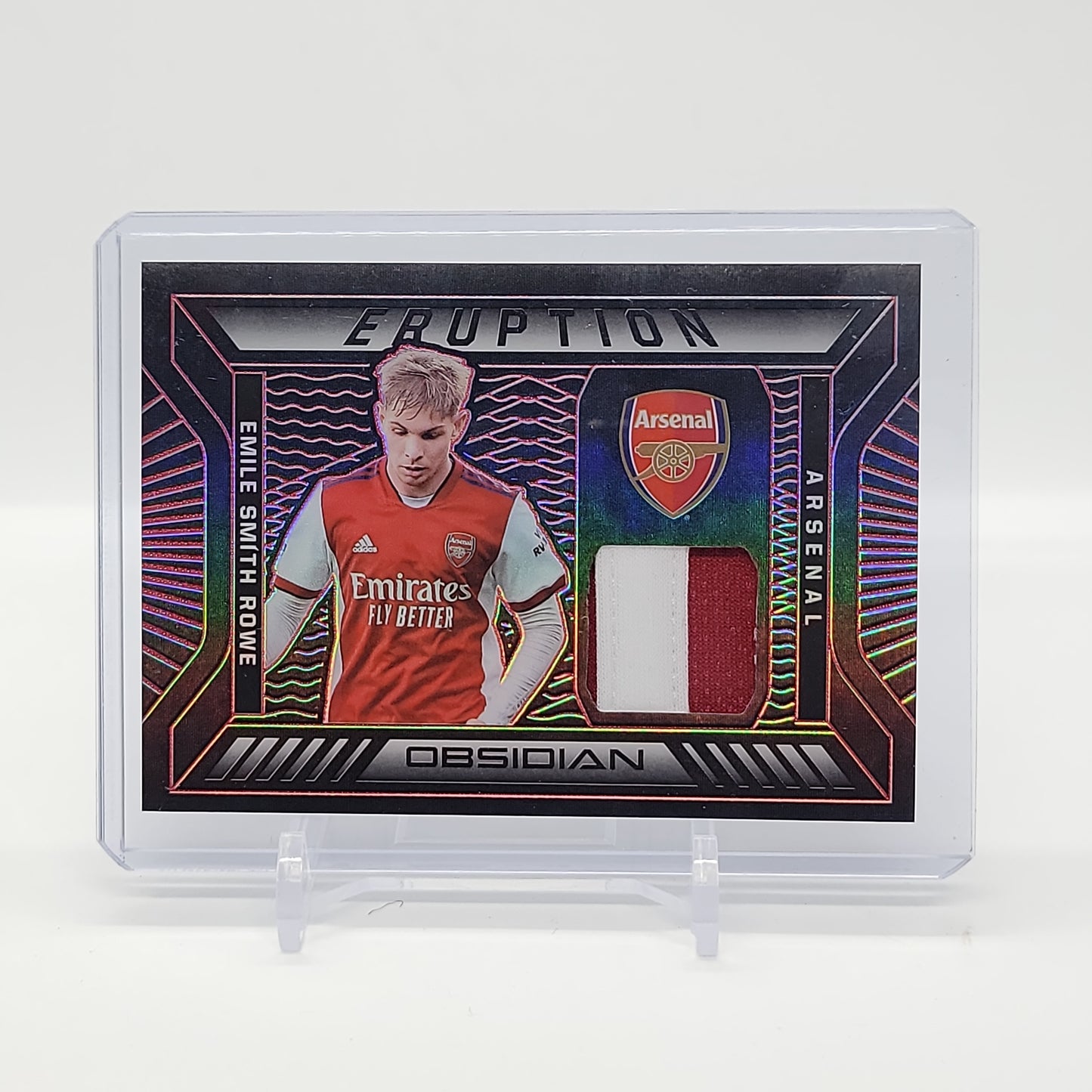 Emile Smith Rowe Eruption /25 Obsidian No. E-ESR *Beautiful Patch!*