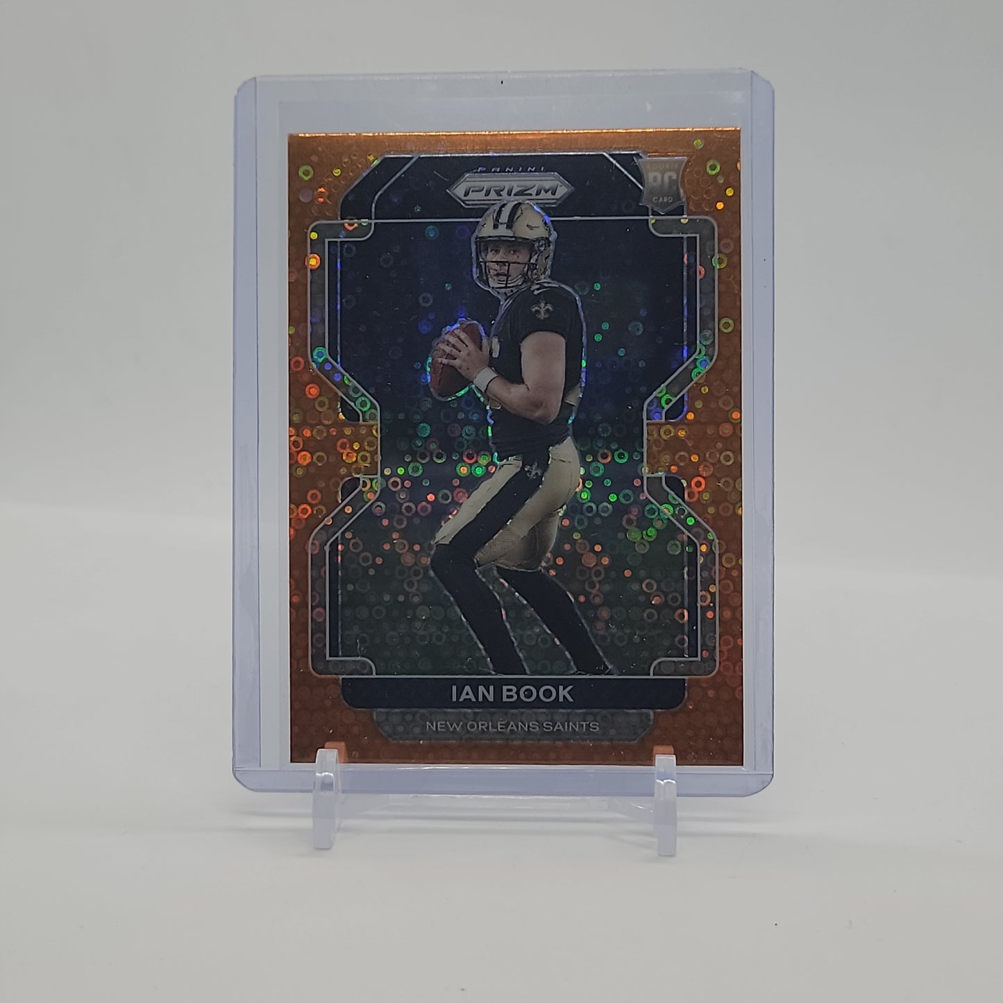 Ian Book Orange Disco Prizm RC Card No. 357