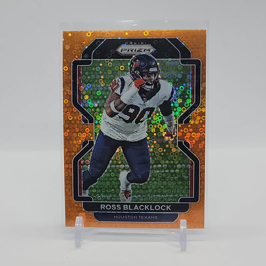 Ross Blacklock Orange Disco Prizm 2021 Card No. 40