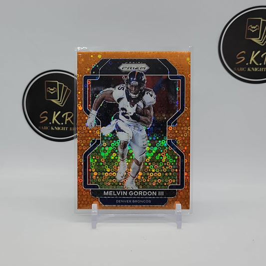 Melvin Gordon III Orange Disco Prizm #202