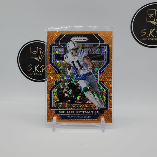 Michael Pittman Jr. Orange Disco Prizm #22