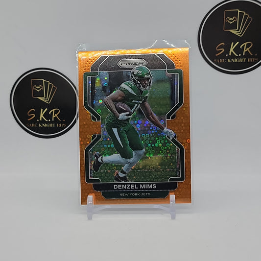 Denzel Mims Orange Disco Prizm #85