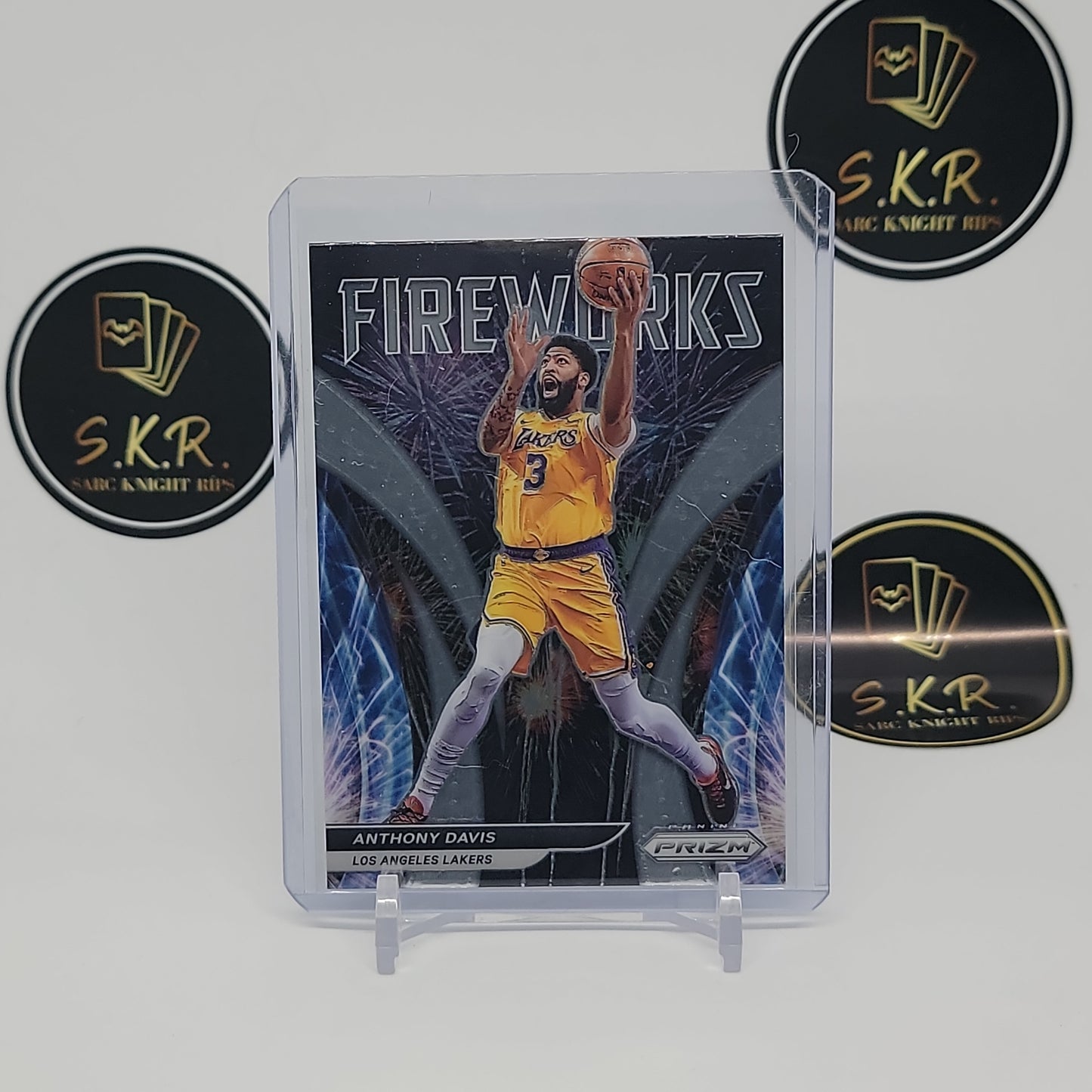 Anthony Davis Fireworks Prizm #16