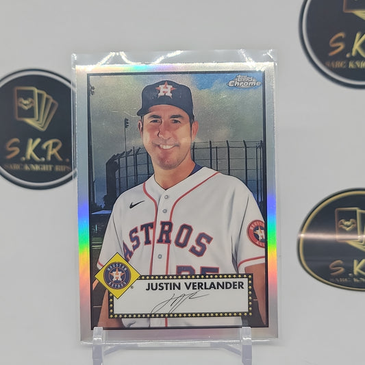 Justin Verlander Silver Refractor #171