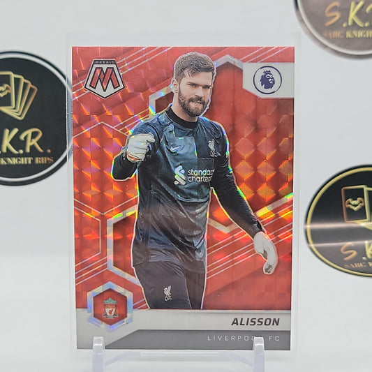 Alisson Becker Red Reactive Mosaic Prizm #171