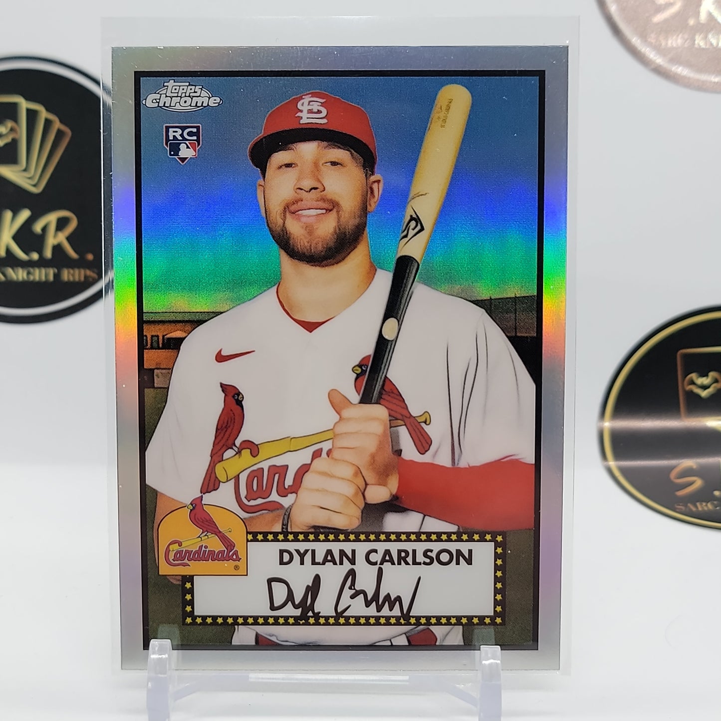 Dylan Carson RC Silver Refractor #15