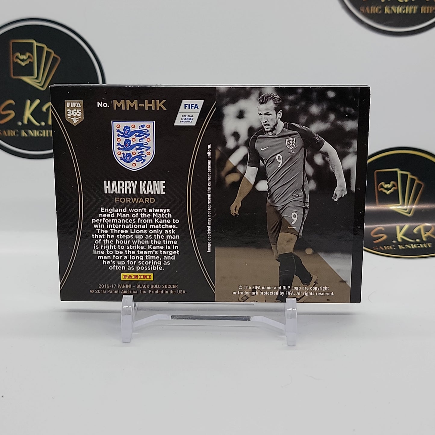 Harry Kane Man of the Match England Card No. MM-HK