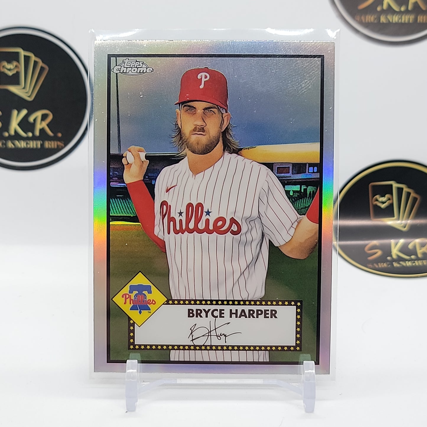 Bryce Harper Silver Refractor #185