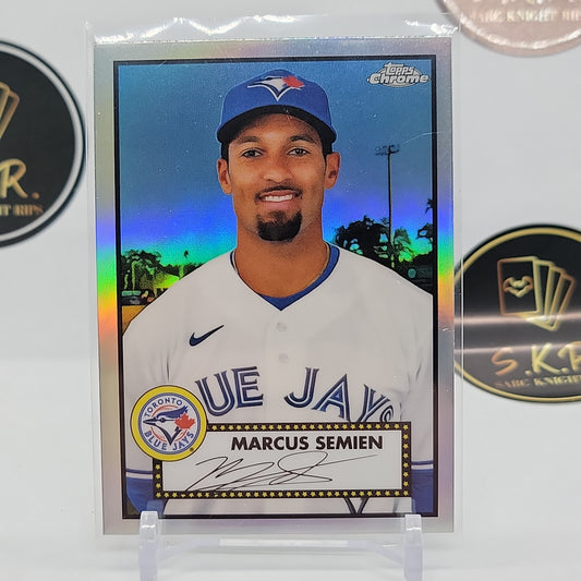 Marcus Semien Silver Refractor #214