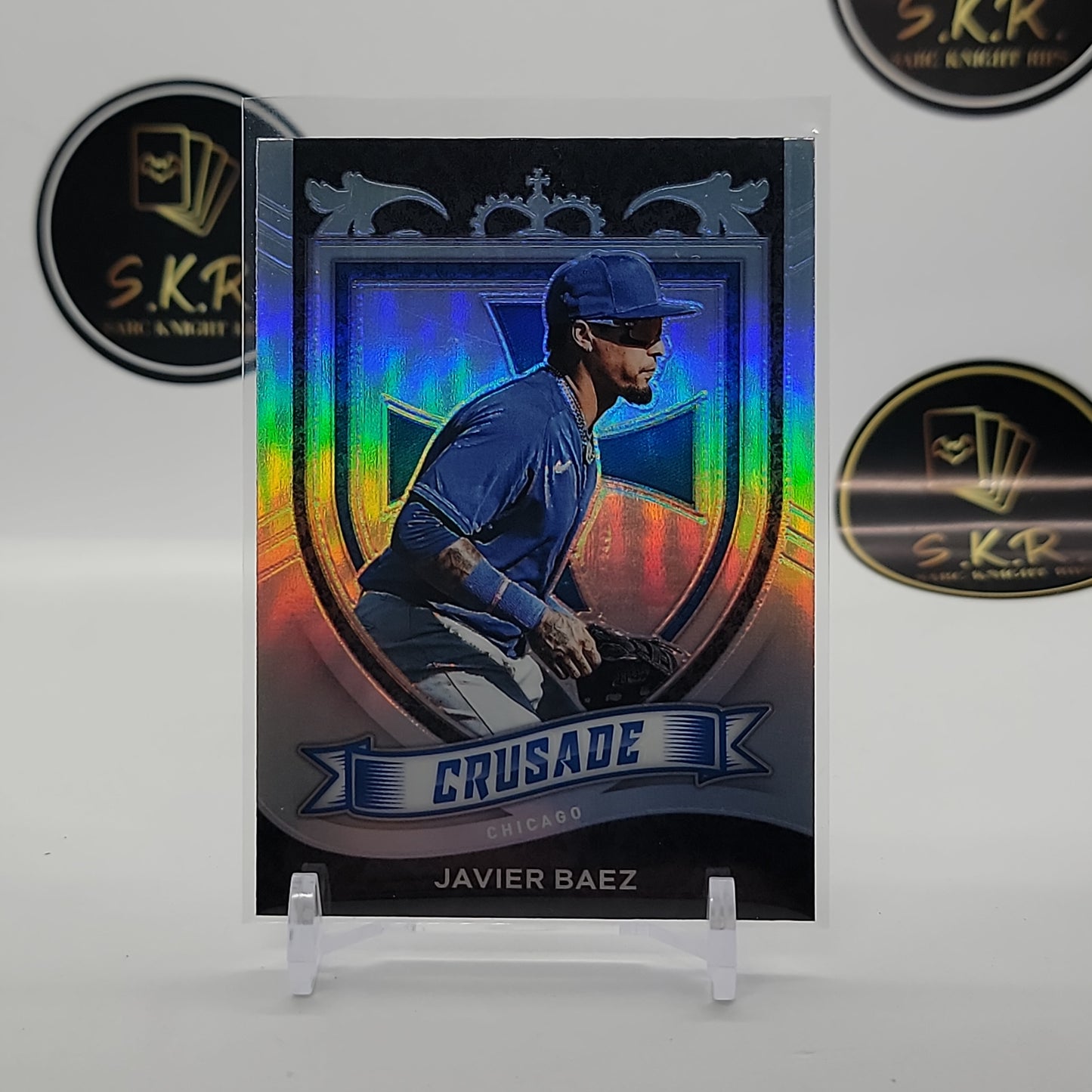 Javier Baez Crusade Silver Holo PRIZM #6