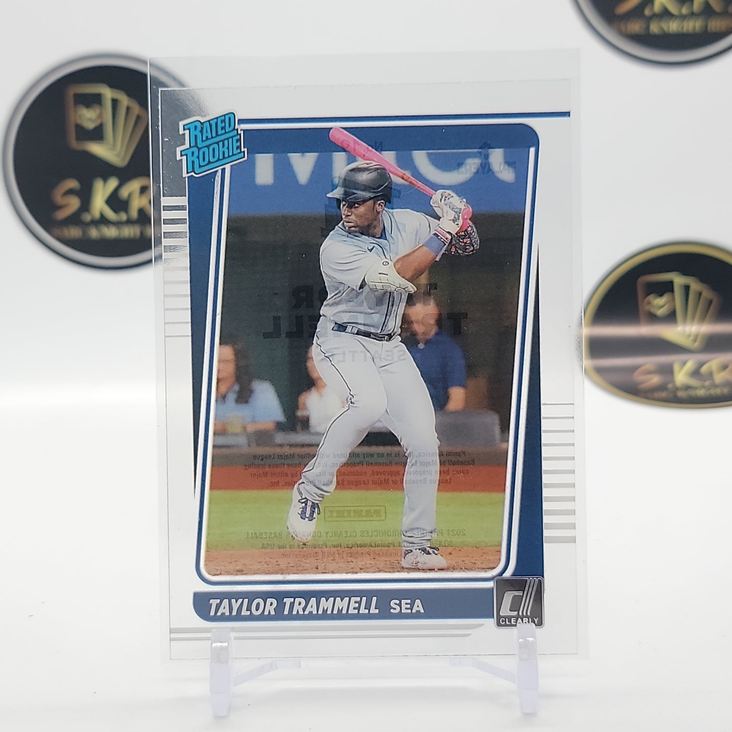 Taylor Trammell Rated Rookie Donruss Clearly #19