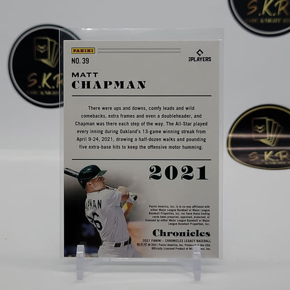 Matt Chapman Chronicles Legacy #39