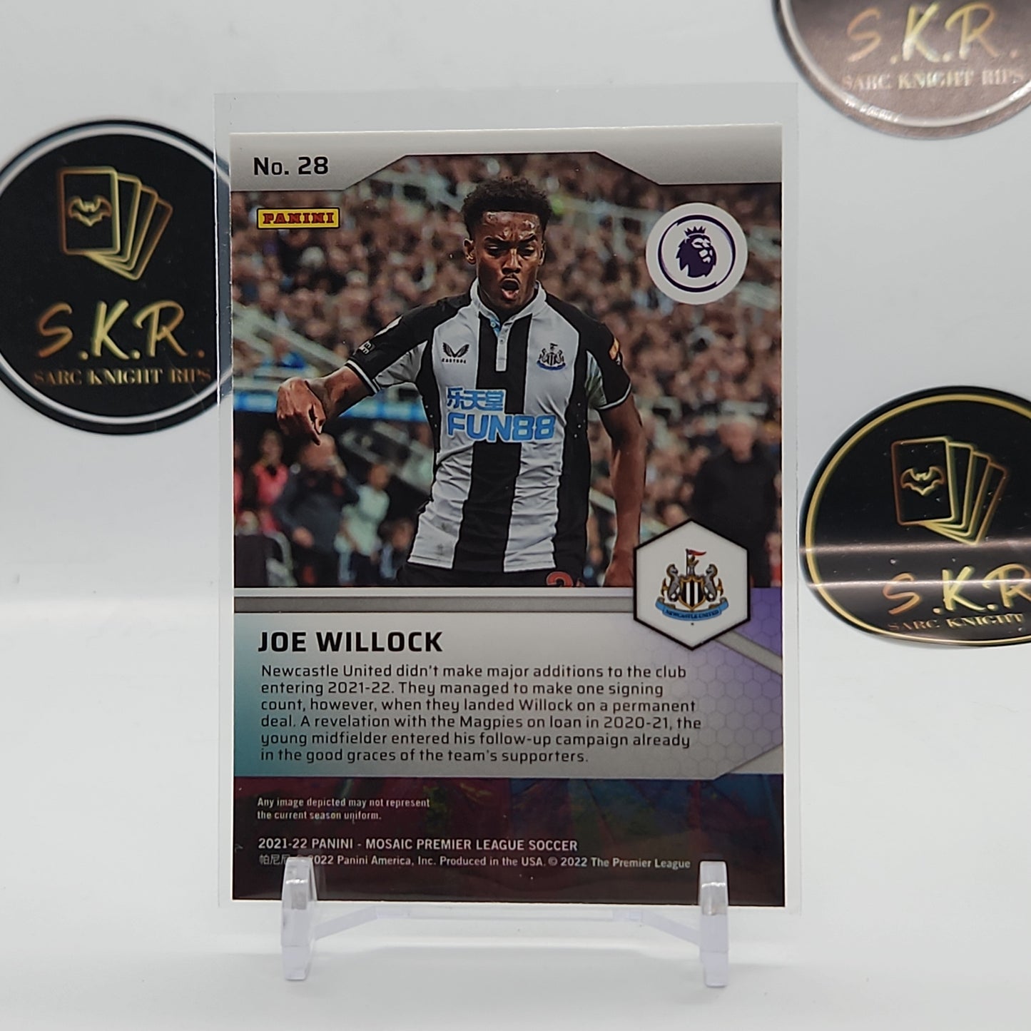 Joe Willock Pitch Masters Prizm #28