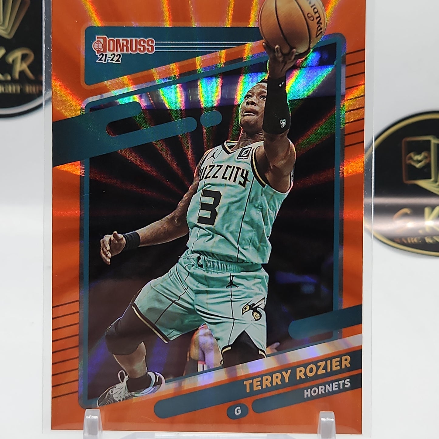 Terry Rozier Orange Laser Parallel #138