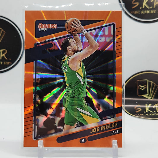 Joe Ingles Orange Laser Parallel #168