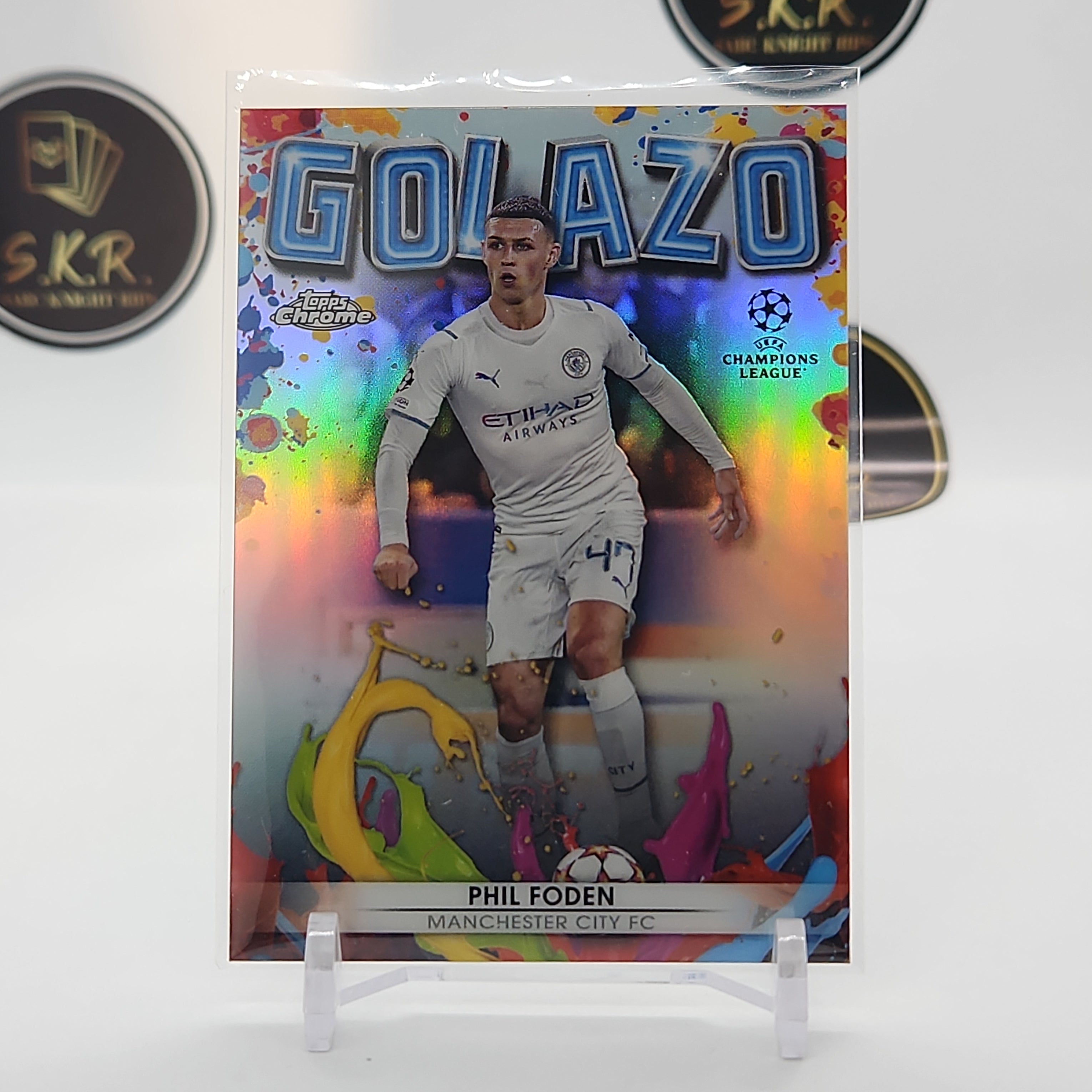 Phil Foden Golazo Chrome Insert Card #G-4 – VTC