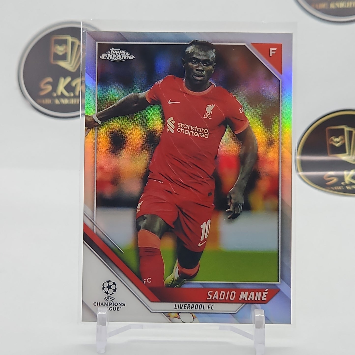 Sadio Mane Silver Chrome Refractor Card #110