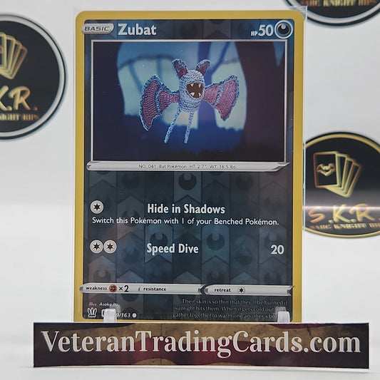 Zubat Reverse Holo 089/163