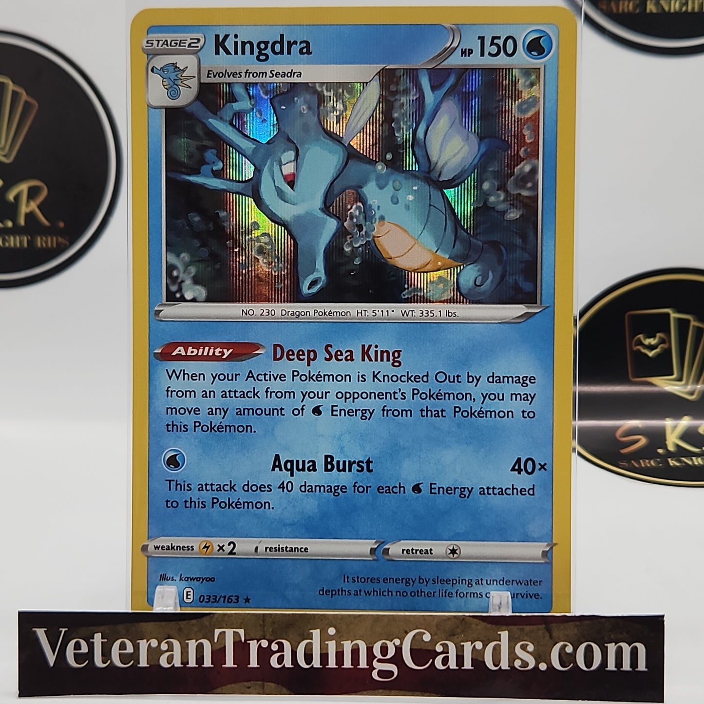 Kingdra Holo 033/163