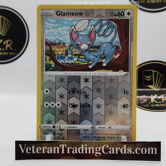 Glameow Reverse Holo 115/163