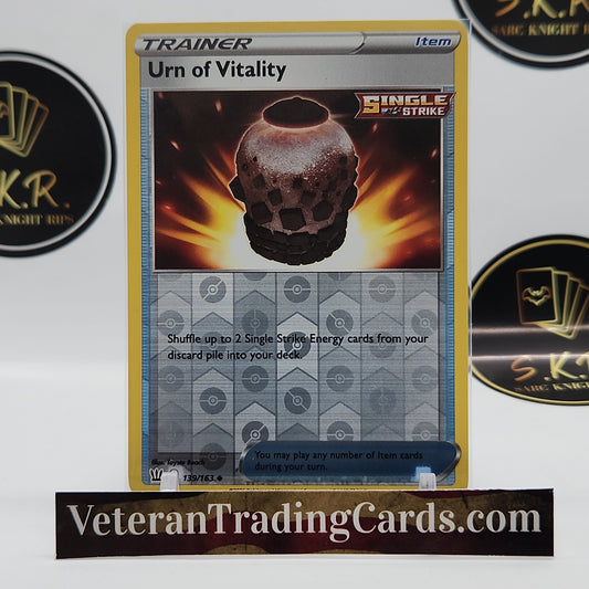 Urn of Vitality Single Strike Reverse Holo 139/163