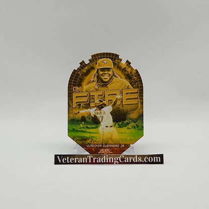 Vladimir Guerrero Jr. Gold Minted On Fire #EF-5