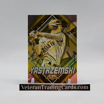 Mike Yastrzemski Gold Minted Base Card #171