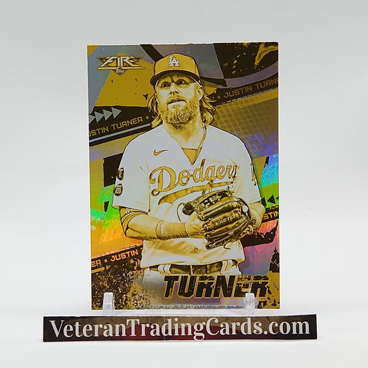 Justin Turner Gold Minted Base Card #182