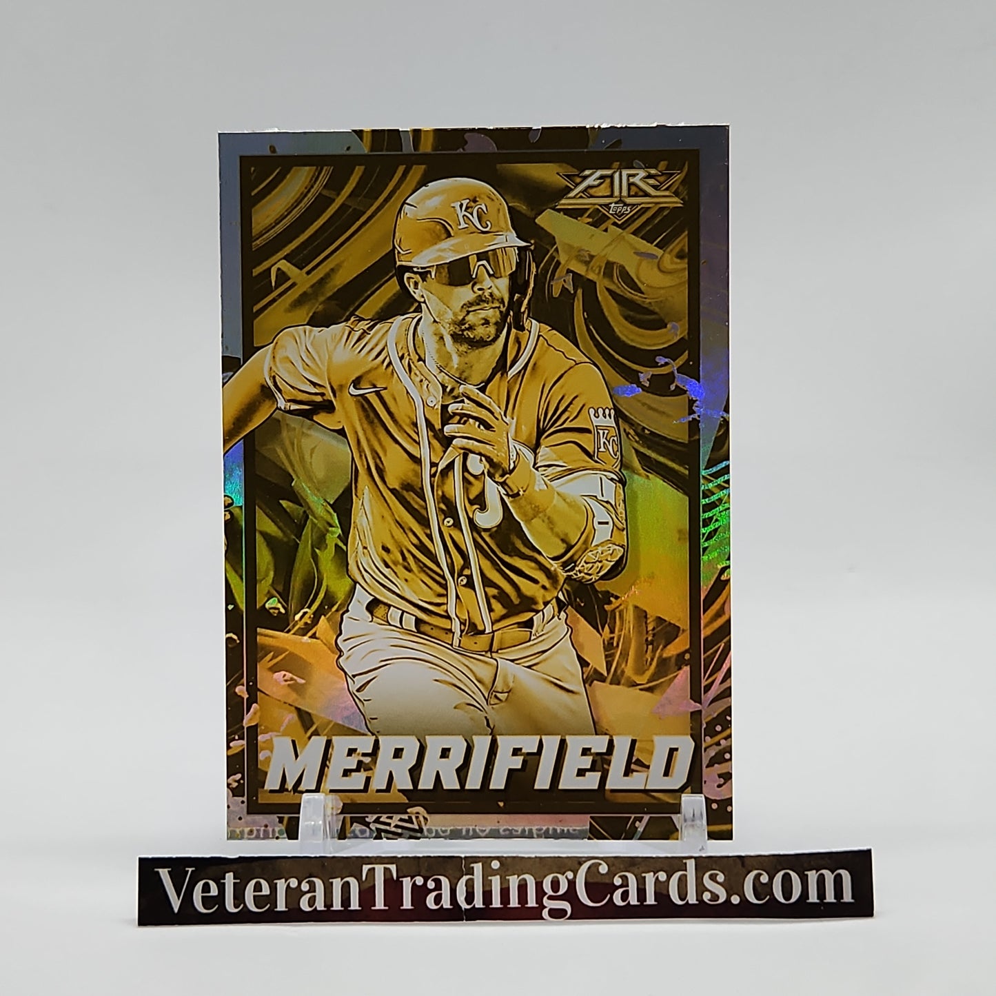 Whit Merrifield Gold Minted Base Card #21