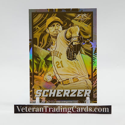 Max Scherzer Gold Minted Base Card #7