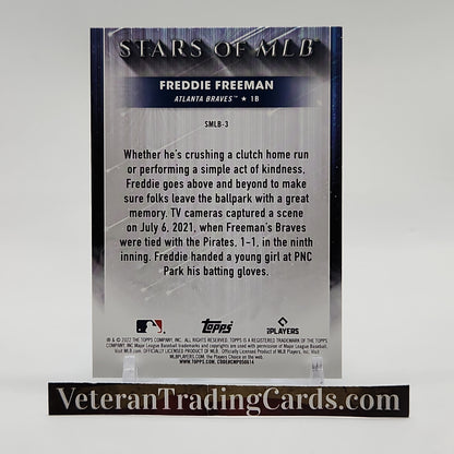 Freddie Freeman Stars of MLB Holo Card #SMLB-3