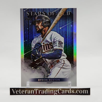 Byron Buxton Stars of MLB Holo Card #SMLB-12