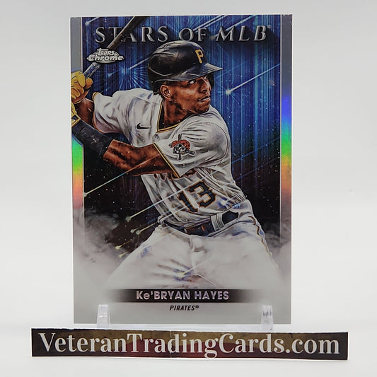 Ke'Bryan Hayes Chrome Stars of MLB Holo Card #SMLBC-16