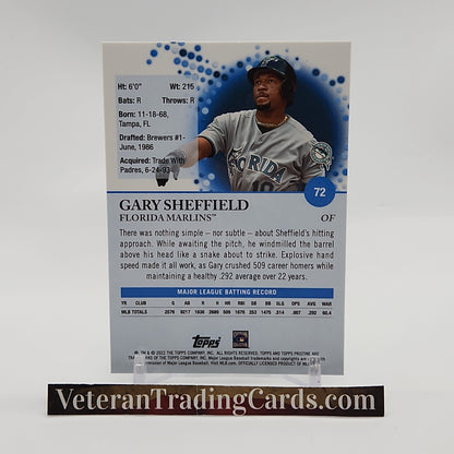 Gary Sheffield Card #72