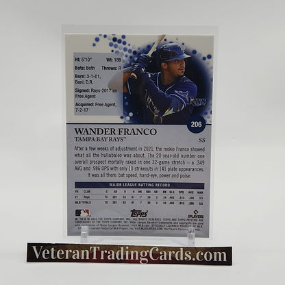 Wander Franco RC Card #206