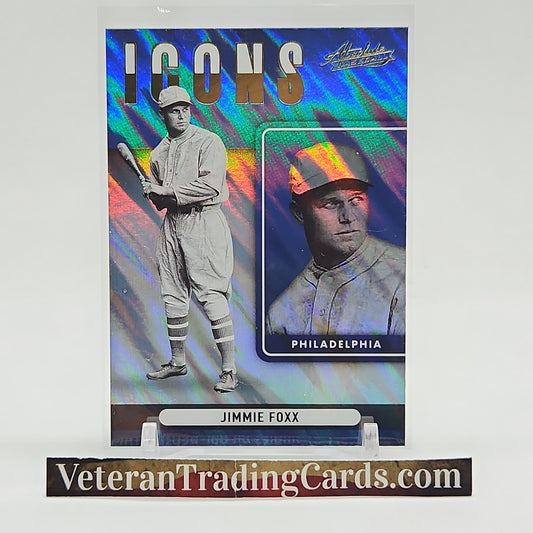 Jimmie Foxx Lava Holo Card #I-1