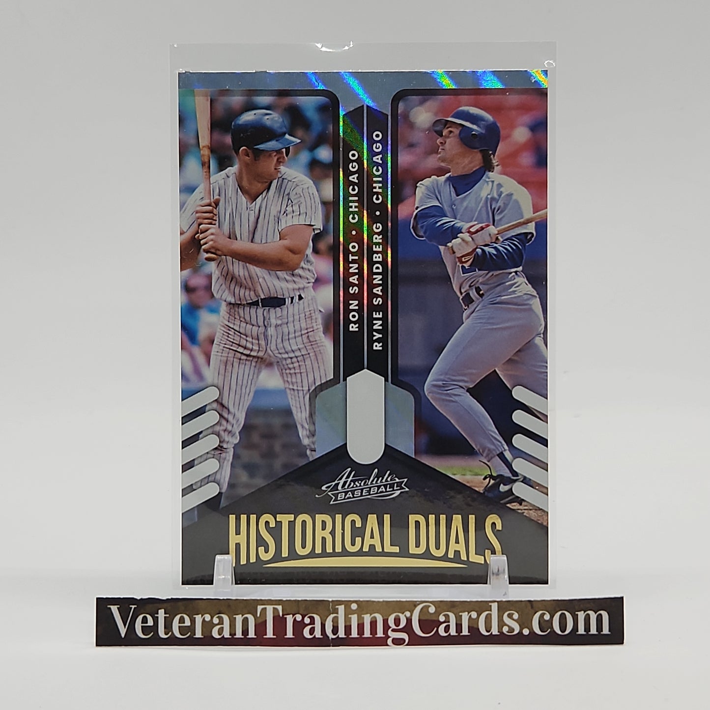 Ron Santo Ryne Sandberg Historical Duels Lava Holo Card #HD-RR