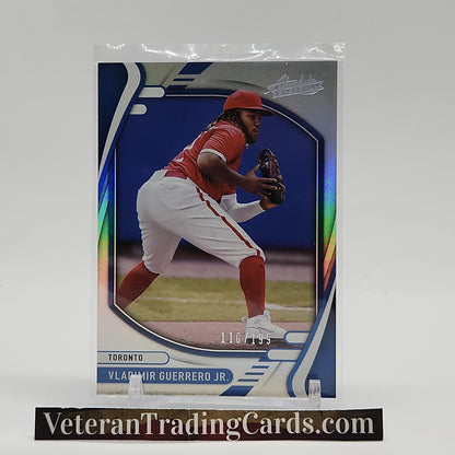 Vladimir Guerrero Jr. Holo Silver /199 Card #16