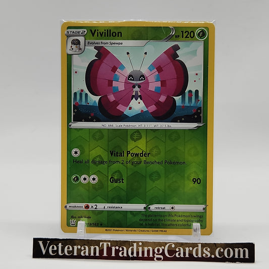 Vivillon Reverse Holo 013/163