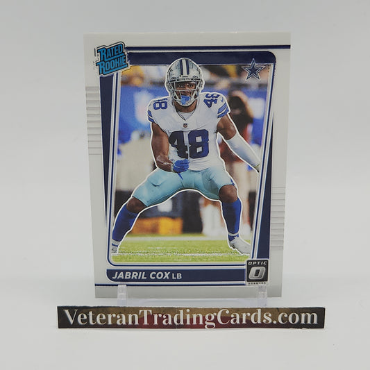 Jabril Cox Rated Rookie Optic Card #286