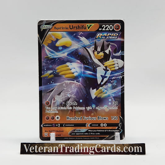 Rapid Strike Urshifu V Full Art Holo 087/163