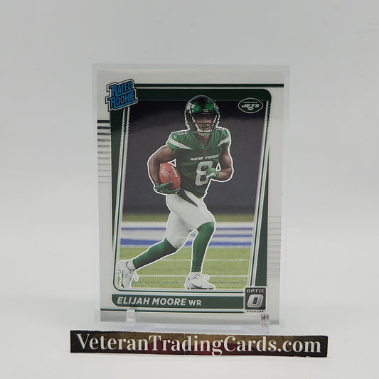 Elijah Moore Rated Rookie Optic Card #216