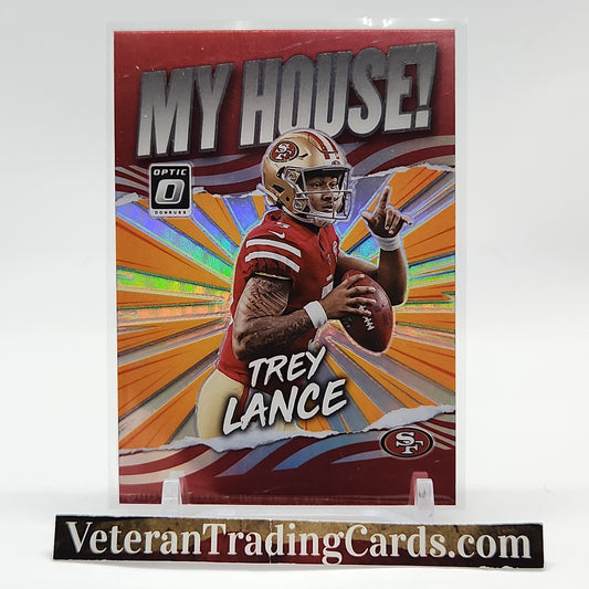 Trey Lance Optic My House Prizm Card #MH-3