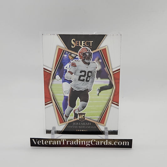 Jeremiah Owusu-Koramoah Premier Level RC Card #191