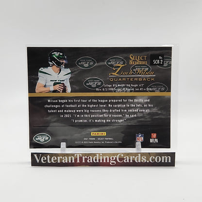 Zach Wilson Select Certified RC Card #SCR-2