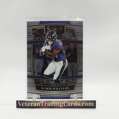 Ty'son Williams RC Concourse Level Card #140